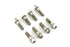 V-Twin Tappet Block Screw Kit Nickel Plated - 8709-8T