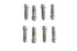 Colony Tappet Block Screw Kit 1/4 inch X 24 Thread Chrome - 8711-8