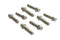 Colony Tappet Block Screw Kit 1/4 inch X 24 Thread Cadmium - 8712-8