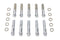 Colony Big Bore 12 Pt Head Bolt Kit Chrome - 8714-20