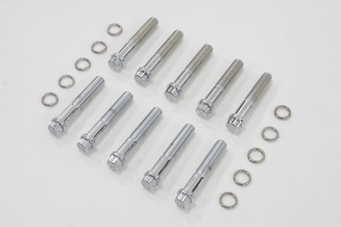Colony Big Bore 12 Pt Head Bolt Kit Chrome - 8714-20