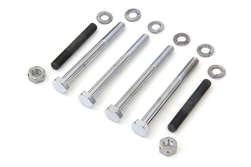 Colony Oil Pump Mount Hex Kit Chrome - 8742-14