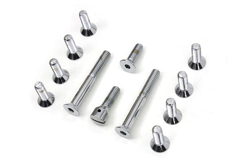 Colony Transmission Top Cover Screw Kit Chrome - 8748-12