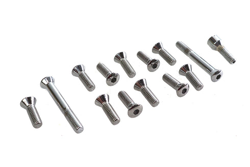 Colony Transmission Top Cover Screw Kit Chrome - 8750-14