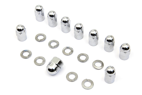 Colony Chrome Transmission Side Cover Nut Kit - 8751-19