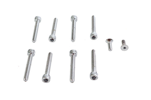 Colony Handlebar Switch Housing Allen Screws Chrome - 8766-10