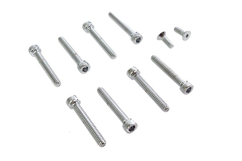 Colony Handlebar Switch Housing Allen Screws Chrome - 8766-10