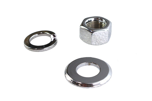 Colony Chrome Front Axle Nut and Washer Kit - 8768-3