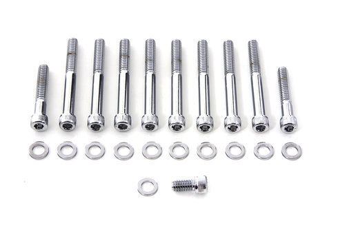 V-Twin Primary Cover Allen Screw Set - 8788-11T