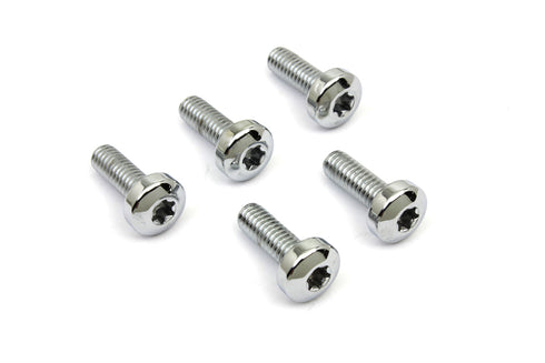 Colony Chrome Front Brake Disc Bolt Set - 8793-5