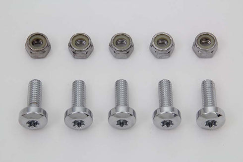 Colony Chrome Front Brake Disc Bolt Kit - 8794-10