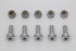Colony Chrome Front Brake Disc Bolt Kit - 8794-10