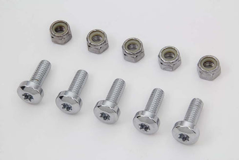 Colony Chrome Front Brake Disc Bolt Kit - 8794-10