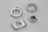 V-Twin Chrome Rear Axle Nut and Lock Kit - 8832-4T