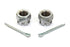 Colony Front Axle Nut Kit Chrome - 8852-4