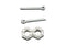 Colony Front Axle Nut Kit Cadmium - 8853-4