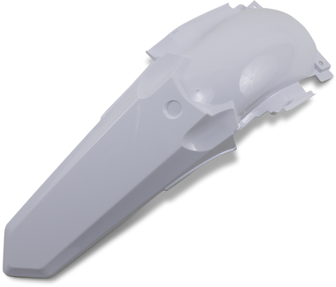 UFO MX Rear Fender - White - Yamaha - YZ '15-'21 YA04843-046
