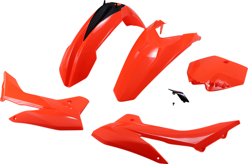 UFO Replacement Body Kit - Fluorescent Orange/Black - KTM - SX '13-'17 KTKIT514-FFLU