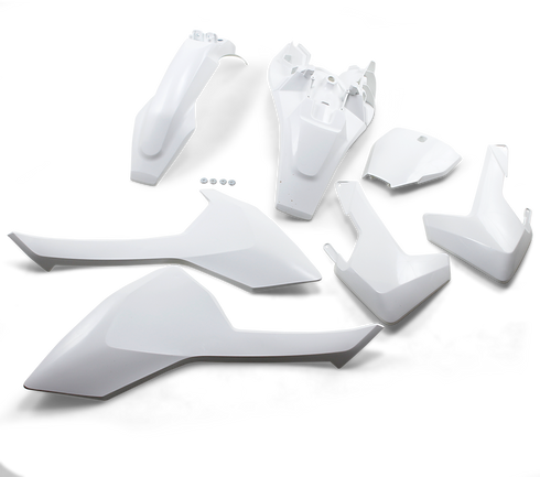 UFO Body Kit - '18-'22 OEM White - Husqvarna - TC HUKIT620-999