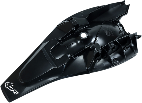 UFO MX Rear Fender - Black - Husqvarna - TC '18-'24 HU03383-001