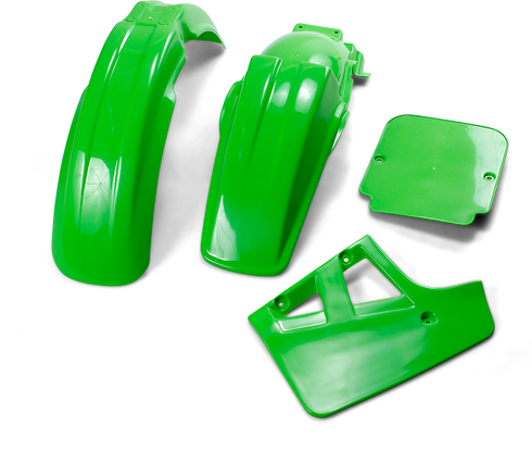 UFO Replacement Body Kit - OEM Green - Kawasaki - KX '88 KAKIT198-026