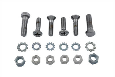 Colony Rear Fender Strut Bolt Kit Chrome - 8881-18