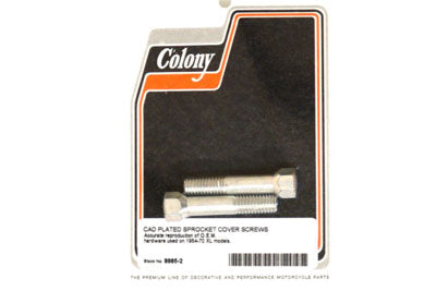 Colony Sprocket Kick Starter Cover Screw Cadmium - 8885-2