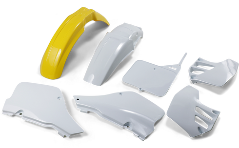 UFO Replacement Body Kit - OEM Yellow/White - Suzuki - RM '92 SUKIT397-999