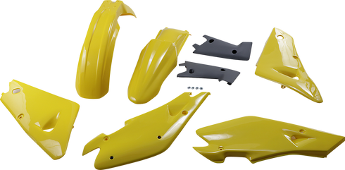 UFO Body Kit - OEM Yellow/Gray - Husqvarna - CR '00-'03 HUKIT600-999