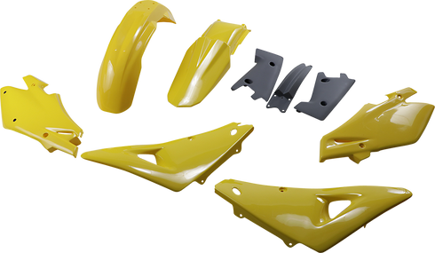 UFO Body Kit - OEM Yellow/Gray - Husqvarna - CR '05 HUKIT601-999