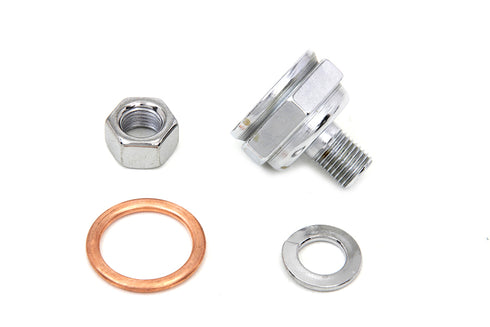 Colony Linkert Carburetor Bowl Chrome Lock Nut - 8901-4