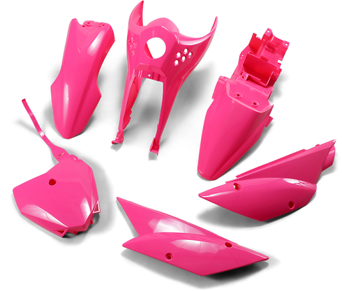 UFO Replacement Body Kit - Pink - Kawasaki - KX '10-'25 KA37003-P