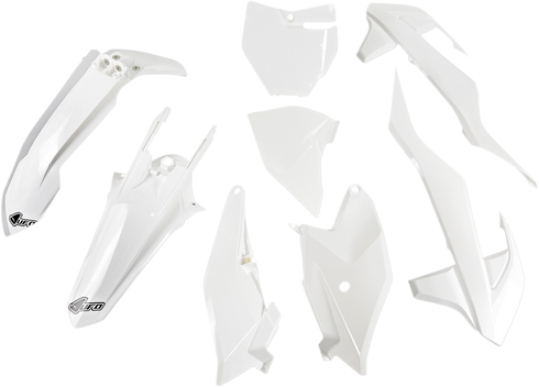 UFO Replacement Body Kit - '20-'22 OEM White - KTM - SX '18-'24 KTKIT519042