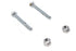 Colony Chrome Rear Axle Adjuster Screws - 8934-2