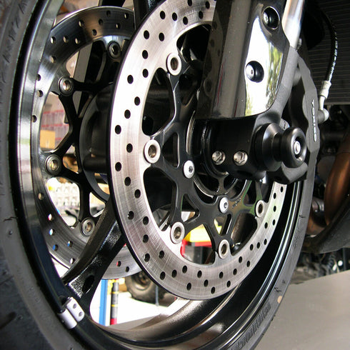 Front Axle Sliders Black