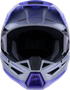 ALPINESTARS Jettson Sm3 Youth Helmet Gry/Purp/Blk Glossy Yl - 482-00194YL