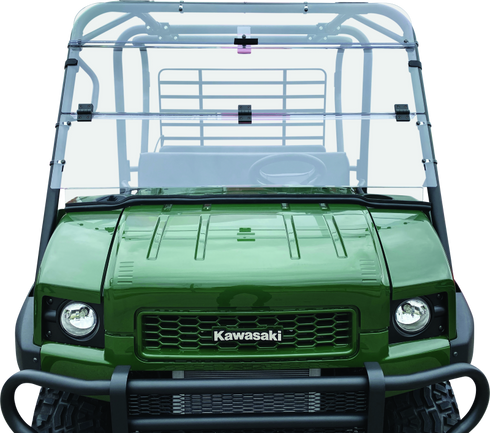 QuadBoss 09-22 Kawasaki KAF620M Mule 4010 4x4 Windbreak Folding Windshield