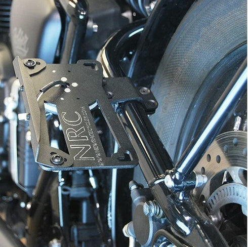 NEW RAGE CYCLES Side Mount License Plate Tri - 565-0185