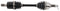 QuadBoss 10-14 Honda TRX420FA FourTrax Rancher 4x4 AT IRS (02) Front Left Replacement Axle