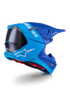 ALPINESTARS Supertech S M10 Flood Helmet Met Blu/Md Blu/Blk Crb M&G Lg - 482-00184L