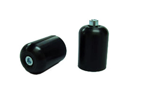 SHOGUN Bar End Sliders Black - 71-1126