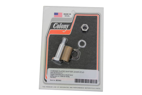 Colony Chrome Tank Hand Shifter Lever Stud - 9018-5