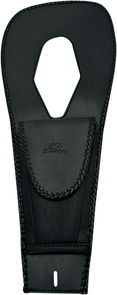 MUSTANG Pouch Tank Bib - Smooth - Black - Honda 93302