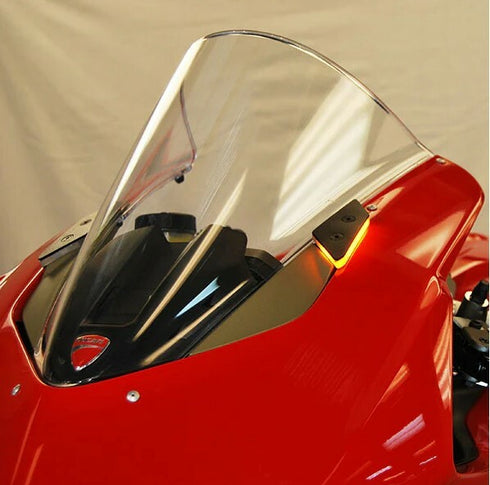 NEW RAGE CYCLES Mirror Block Off Turn Signals Duc - 565-0163
