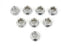 Colony Cylinder Base Nut Chrome - 9100-8