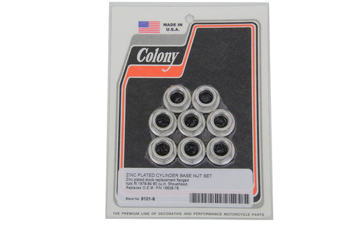 Colony Cylinder Base Nut Cadmium - 9101-8