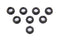 Colony Cylinder Base Nut Black - 9102-8
