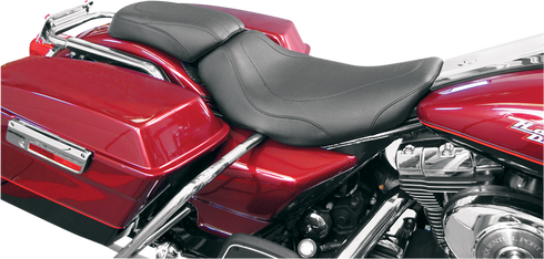 MUSTANG Seat - Tripper™ Solo - without Backrest - Stitched - Black - Road King 76350