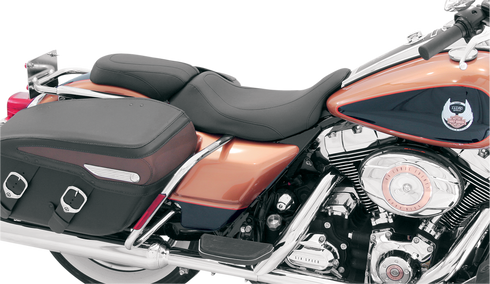 MUSTANG Seat - Tripper™ Solo - without Backrest - Stitched - Black - FLH/FLT '08-'25 76026
