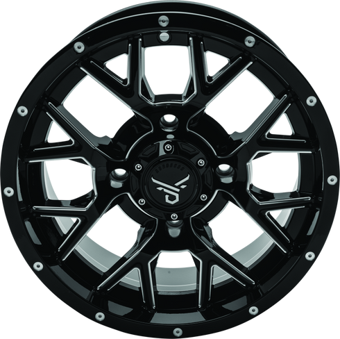 QuadBoss Barbwire 14X7 - 4+3 - 4/156 - Milled